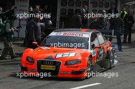 11.04.2008 Hockenheim, Germany,  Christian Albers (NED), TME, Audi A4 DTM, in the pitlane - DTM 2008 at Hockenheimring