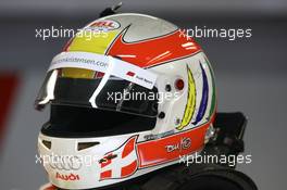 11.04.2008 Hockenheim, Germany,  Helmet of Tom Kristensen (DEN), Audi Sport Team Abt Audi A4 DTM 2008 - DTM 2008 at Hockenheimring