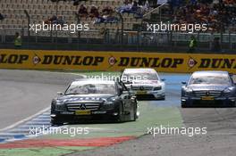 13.04.2008 Hockenheim, Germany,  Ralf Schumacher (GER), Muecke Motorsport AMG Mercedes, AMG Mercedes C-Klasse, Maro Engel (GER), Muecke Motorsport AMG Mercedes, AMG Mercedes C-Klasse, Susie Stoddart (GBR), Persson Motorsport AMG Mercedes, AMG Mercedes C-Klasse - DTM 2008 at Hockenheimring