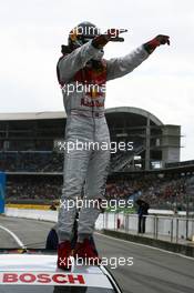 13.04.2008 Hockenheim, Germany,  Race winner Mattias Ekström (SWE), Audi Sport Team Abt Sportsline, Portrait - DTM 2008 at Hockenheimring
