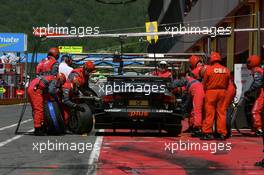 03.05.2008 Scarperia, Italy,  pitstop Markus Winkelhock (GER), Audi Sport Team Rosberg, Audi A4 DTM - DTM 2008 at Mugello