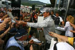 03.05.2008 Scarperia, Italy,  rs signing autographs - DTM 2008 at Mugello