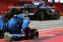 03.05.2008 Scarperia, Italy,  "catching" Timo Scheider (GER), Audi Sport Team Abt, Audi A4 DTM - DTM 2008 at Mugello