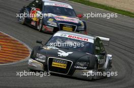 04.05.2008 Scarperia, Italy,  Markus Winkelhock (GER), Audi Sport Team Rosberg, Audi A4 DTM and Mattias Ekstroem (SWE), Audi Sport Team Abt Sportsline, Audi A4 DTM - DTM 2008 at Mugello