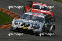 04.05.2008 Scarperia, Italy,  Bruno Spengler (CAN), Team HWA AMG Mercedes, AMG Mercedes C-Klasse, Gary Paffett (GBR), Persson Motorsport AMG Mercedes, AMG-Mercedes C-Klasse - DTM 2008 at Mugello