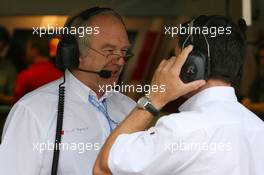 17.05.2008 Klettwitz, Germany,  Race engineer of Martin Tomczyk (GER), Audi Sport Team Abt Sportsline, Audi A4 DTM - DTM 2008 at Lausitzring