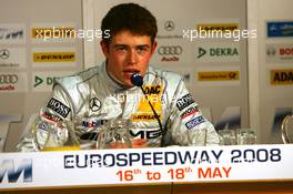 17.05.2008 Klettwitz, Germany,  Pole position for Paul di Resta (GBR), Team HWA AMG Mercedes, Portrait - DTM 2008 at Lausitzring