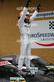18.05.2008 Klettwitz, Germany,  Race winner Paul di Resta (GBR), Team HWA AMG Mercedes - DTM 2008 at Lausitzring
