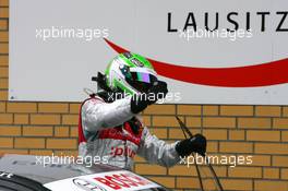 18.05.2008 Klettwitz, Germany,  Second place for Timo Scheider (GER), Audi Sport Team Abt, Portrait - DTM 2008 at Lausitzring