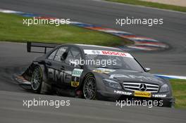 18.05.2008 Klettwitz, Germany,  Paul di Resta (GBR), Team HWA AMG Mercedes, AMG Mercedes C-Klasse, leading the race with a big margin - DTM 2008 at Lausitzring