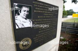 27.06.2008 Nürnberg, Germany,  Monument in memory of Pedro Rodriguez / City Features of Nürnberg area / scenic shots - DTM 2008 at Norisring