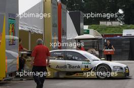 27.06.2008 Nürnberg, Germany,  Audi Sport Team Phoenix, Audi A4 DTM in the paddock - DTM 2008 at Norisring