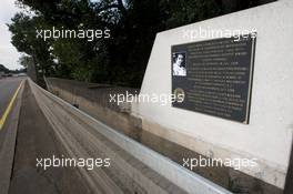 27.06.2008 Nürnberg, Germany,  Monument in memory of Pedro Rodriguez / City Features of Nürnberg area / scenic shots - DTM 2008 at Norisring