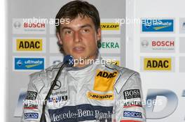 28.06.2008 Nürnberg, Germany,  Post-qualifying press conference: pole winner Bruno Spengler (CDN), Team HWA AMG Mercedes, AMG Mercedes C-Klasse - DTM 2008 at Norisring