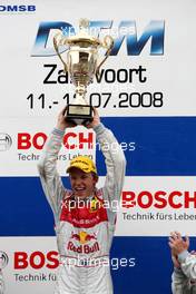 13.07.2008 Zandvoort, The Netherlands,  Winner of the race: Mattias Ekström (SWE), Audi Sport Team Abt Sportsline, Audi A4 DTM - DTM 2008 at Circuit Park Zandvoort