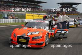 27.07.2008 Nürburg, Germany,  Christijan Albers (NED), TME, Audi A4 DTM at the starting grid. - DTM 2008 at Nürburgring