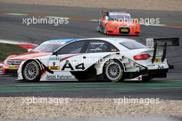 27.07.2008 Nürburg, Germany,  Tom Kristensen (DNK), Audi Sport Team Abt, Audi A4 DTM spun off at the first corner. The rear part of the car ran into the gravel and he needed outside help to continue. - DTM 2008 at Nürburgring