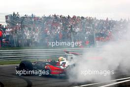 31.08.2008 Fawkham, England,  Lewis Hamilton (GBR), McLaren Mercedes, Demo Run - DTM 2008 at Brands Hatch