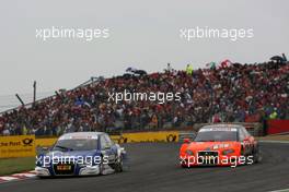 31.08.2008 Fawkham, England,  Katherine Legge (GBR), TME, Audi A4 DTM and Christijan Albers (NED), TME, Audi A4 DTM - DTM 2008 at Brands Hatch