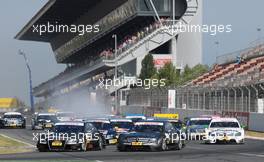 21.09.2008 Barcelona, Spain,  Start race DTM - DTM 2008 at Circuit de Catalunya, Barcelona