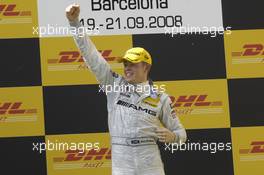 21.09.2008 Barcelona, Spain,  Paul di Resta (GBR), Team HWA AMG Mercedes, AMG Mercedes C-Klasse* - DTM 2008 at Circuit de Catalunya, Barcelona