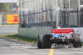 14.03.2008 Melbourne, Australia,  Lewis Hamilton (GBR), McLaren Mercedes - Formula 1 World Championship, Rd 1, Australian Grand Prix, Friday Practice