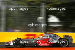 14.03.2008 Melbourne, Australia,  Lewis Hamilton (GBR), McLaren Mercedes - Formula 1 World Championship, Rd 1, Australian Grand Prix, Friday Practice