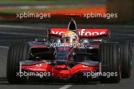 14.03.2008 Melbourne, Australia,  Lewis Hamilton (GBR), McLaren Mercedes - Formula 1 World Championship, Rd 1, Australian Grand Prix, Friday Practice