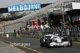 14.03.2008 Melbourne, Australia,  Nick Heidfeld (GER), BMW Sauber F1 Team - Formula 1 World Championship, Rd 1, Australian Grand Prix, Friday Practice
