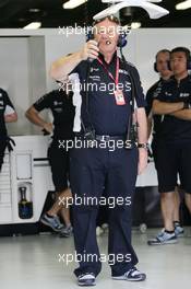 14.03.2008 Melbourne, Australia,  Patrick Head (GBR), WilliamsF1 Team, Director of Engineering - Formula 1 World Championship, Rd 1, Australian Grand Prix, Friday Practice