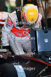 14.03.2008 Melbourne, Australia,  Lewis Hamilton (GBR), McLaren Mercedes - Formula 1 World Championship, Rd 1, Australian Grand Prix, Friday Practice