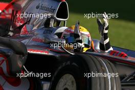 16.03.2008 Melbourne, Australia,  Lewis Hamilton (GBR), McLaren Mercedes - Formula 1 World Championship, Rd 1, Australian Grand Prix, Sunday Race