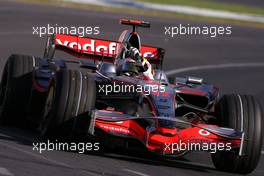 16.03.2008 Melbourne, Australia,  Lewis Hamilton (GBR), McLaren Mercedes - Formula 1 World Championship, Rd 1, Australian Grand Prix, Sunday Race