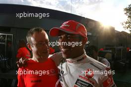 16.03.2008 Melbourne, Australia,  Lewis Hamilton (GBR), McLaren Mercedes - Formula 1 World Championship, Rd 1, Australian Grand Prix, Sunday Race