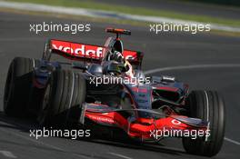 16.03.2008 Melbourne, Australia,  Lewis Hamilton (GBR), McLaren Mercedes - Formula 1 World Championship, Rd 1, Australian Grand Prix, Sunday Race