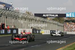 16.03.2008 Melbourne, Australia,  Lewis Hamilton (GBR), McLaren Mercedes, MP4-23 - Formula 1 World Championship, Rd 1, Australian Grand Prix, Sunday Race