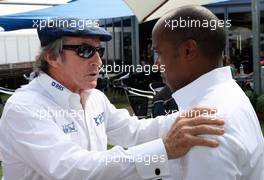 16.03.2008 Melbourne, Australia,  Jackie Stewart (GBR) and Anthony Hamilton (GBR), Father of Lewis Hamilton - Formula 1 World Championship, Rd 1, Australian Grand Prix, Sunday