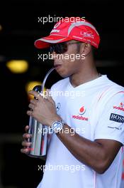 16.03.2008 Melbourne, Australia,  Lewis Hamilton (GBR), McLaren Mercedes - Formula 1 World Championship, Rd 1, Australian Grand Prix, Sunday