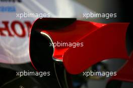 13.03.2008 Melbourne, Australia,  Super Aguri wing detail - Formula 1 World Championship, Rd 1, Australian Grand Prix, Thursday