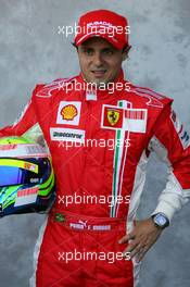 13.03.2008 Melbourne, Australia,  Felipe Massa (BRA), Scuderia Ferrari - Season Portrait Shooting 2008 - Formula 1 World Championship, Rd 1, Australian Grand Prix, Thursday