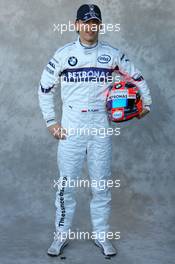 13.03.2008 Melbourne, Australia,  Robert Kubica (POL),  BMW Sauber F1 Team - Season Portrait Shooting 2008 - Formula 1 World Championship, Rd 1, Australian Grand Prix, Thursday