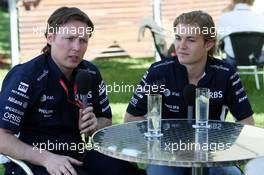 13.03.2008 Melbourne, Australia,  Sam Michael (AUS), WilliamsF1 Team, Technical director, Nico Rosberg (GER), WilliamsF1 Team - Formula 1 World Championship, Rd 1, Australian Grand Prix, Thursday