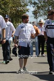 13.03.2008 Melbourne, Australia,  Nick Heidfeld (GER), BMW Sauber F1 Team - Formula 1 World Championship, Rd 1, Australian Grand Prix, Thursday
