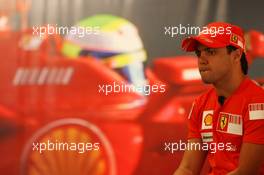 13.03.2008 Melbourne, Australia,  Felipe Massa (BRA), Scuderia Ferrari - Shell Press Conference, Formula 1 World Championship, Rd 1, Australian Grand Prix, Thursday