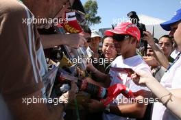 13.03.2008 Melbourne, Australia,  Lewis Hamilton (GBR), McLaren Mercedes - Formula 1 World Championship, Rd 1, Australian Grand Prix, Thursday