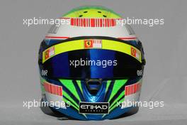 13.03.2008 Melbourne, Australia,  Felipe Massa (BRA), Scuderia Ferrari, helmet - Formula 1 World Championship, Rd 1, Australian Grand Prix, Thursday