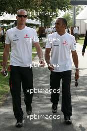 12.03.2008 Melbourne, Australia,  Lewis Hamilton (GBR), McLaren Mercedes - Formula 1 World Championship, Rd 1, Australian Grand Prix, Wednesday