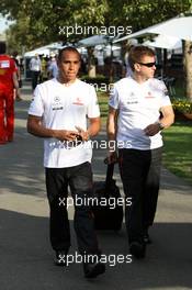 12.03.2008 Melbourne, Australia,  Lewis Hamilton (GBR), McLaren Mercedes - Formula 1 World Championship, Rd 1, Australian Grand Prix, Wednesday