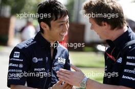 12.03.2008 Melbourne, Australia,  Kazuki Nakajima (JPN), Williams F1 Team - Formula 1 World Championship, Rd 1, Australian Grand Prix, Wednesday