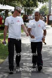 12.03.2008 Melbourne, Australia,  Lewis Hamilton (GBR), McLaren Mercedes - Formula 1 World Championship, Rd 1, Australian Grand Prix, Wednesday
